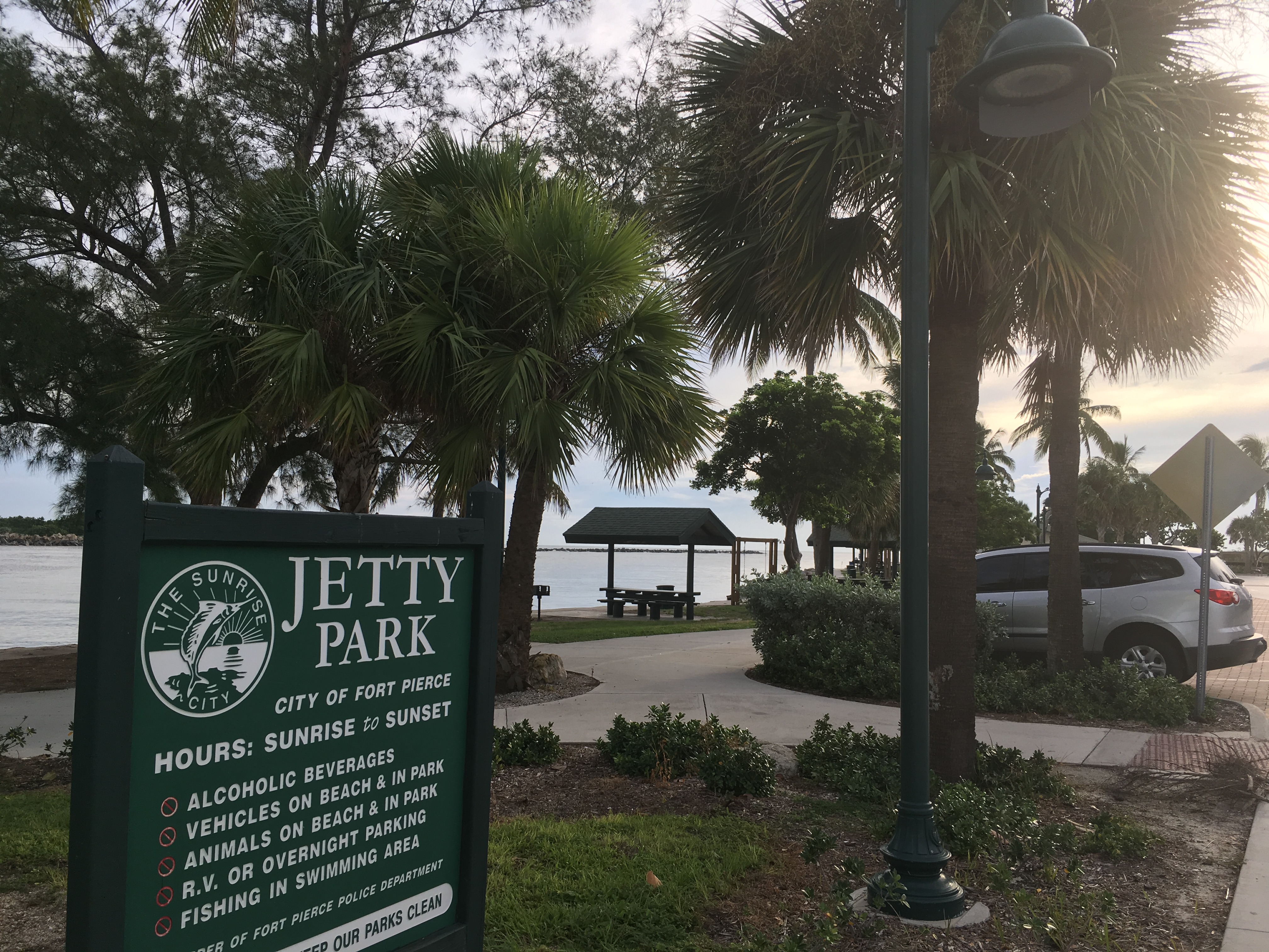 A good start for the Scenic A1A Ride is at Jetty Park, which has public parking and facilities.