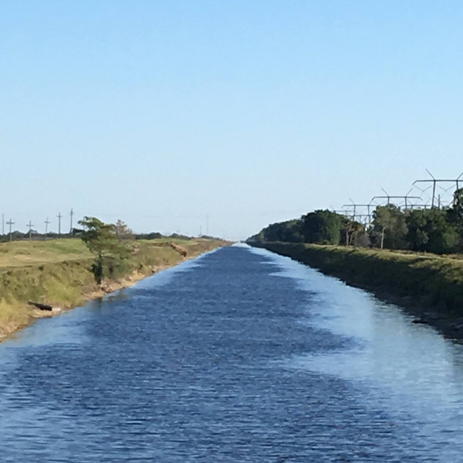 6--A view of the canal from the bridge